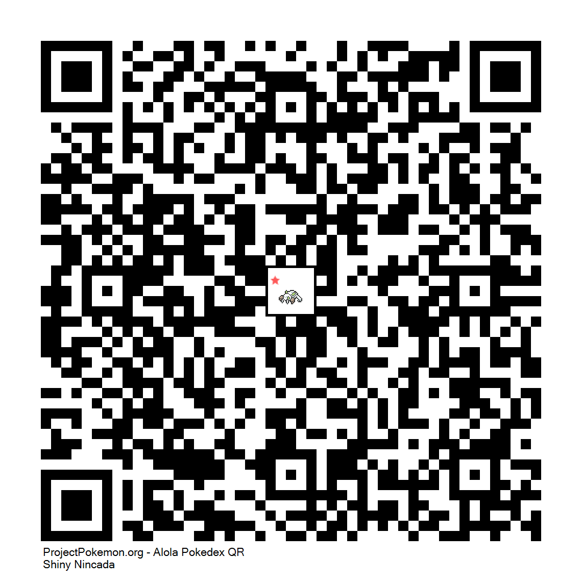 Cdigo QR de Nincada variocolor